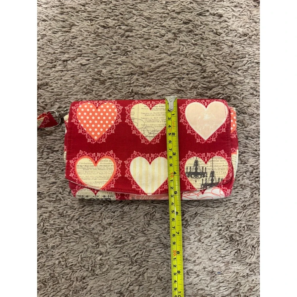 Handmade Wristlet‎ Heart Bag